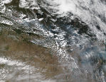 Incendios y humo en Alberta y Saskatchewan, Canadá