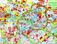 Mapa de Múnich Alemania