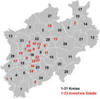 Mapa Político Pequeña Escala de Granada