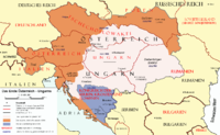 Mapa de República de Austria 1919