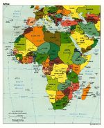 Mapa Politico de África