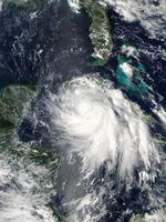 Ciclón tropical Isidore al sur de Cuba