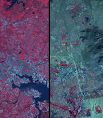 Foto, imagen Satelital de Ceuta 2007