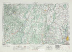 Hoja Memphis del Mapa Topográfico de los Estados Unidos 1953