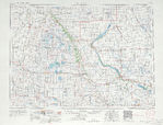 Hoja Milbank del Mapa Topográfico de los Estados Unidos 1967