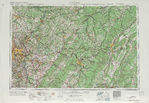 Hoja Pittsburgh del Mapa Topográfico de los Estados Unidos 1958