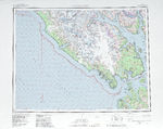 Hoja Mt. Fairweather del Mapa Topográfico de los Estados Unidos 1982