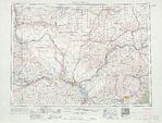 Hoja Tsushima del Mapa Topográfico de Japón 1954