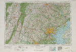 Mapa de Blue Ridge Parkway, Virginia, Carolina del Norte, Virginia, Estados Unidos
