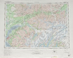 Mapa Blanco y Negro de Vermont, Estados Unidos