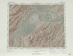 Hoja Needles del Mapa Topográfico de los Estados Unidos 1969