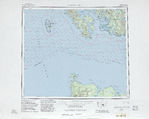 Hoja Dixon Entrance del Mapa Topográfico de los Estados Unidos 1985