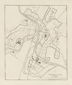 Mapa de la Ciudad de Nashville, Tennessee, Estados Unidos 1919