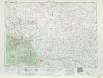 Mapa Fronterizo de México-Estados Unidos, Puerto de Entrada Este de Antelope Wells 1979