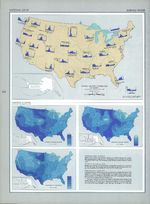 Mapa de las Aguas Superficiales en Estados Unidos
