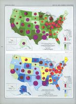Mapa de las Industrias Metalúrgicas y de la Minería en Estados Unidos
