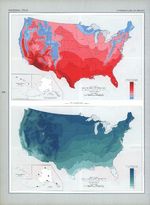 Mapa de los Extremos de Temperatura en Estados Unidos