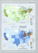 Mapa del Caucho y Plásticos en Estados Unidos
