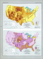 Mapa de los Minerales en el Agua, Estados Unidos