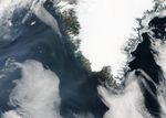 Humo de incendios de Alaska cerca de Groenlandia