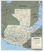 Mapa Político de Guatemala