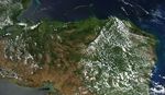 Imagen, Foto Satelite de Honduras