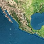Imagen, Foto Satelite de México