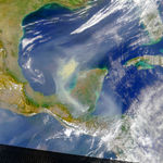 Incendios en la Península de Yucatán