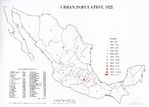Mapa de Población Urbana de México 1921