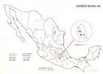 Mapa Instituciones de Enseñanza Superior, México 1972