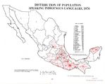 Lenguas Indígenas, México 1970