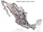 Mapa de las Principales Áreas Agrícolas, México