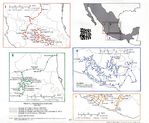 Mapa de las Principales Campañas de la Independencia, México 1810 - 1821