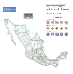 Mapa de Carreteras de Mexico