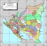 Mapa de los Municipios de Nicaragua