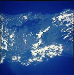 Imagen, Foto Satelite del Lago Gatun, Panamá