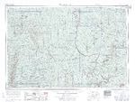 Mapa Topográfico de la Ciudad de Fayetteville, Tennessee, Estados Unidos