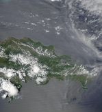 Imagen, Foto Satelite de República Dominicana