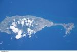Imagen, Foto Satelite de la Isla San Cristóbal