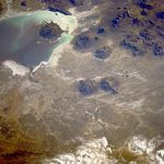 Imagen, Foto Satelite del Altiplano, Bolivia