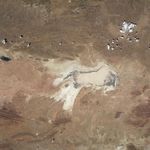 Imagen, Foto Satelite del Lago Poopó, Bolivia
