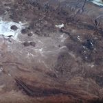 Imagen, Foto Satelite del Lago Coipasa, Bolivia