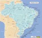Mapa de los Principales Puertos de Brasil