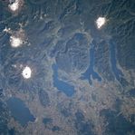 Imagen, Foto Satelite de Villarrica, Calafquen, Panguipulli, y Rnihue, Chile