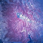 Imagen, Foto Satelite de Nevados De Chillan, Chile