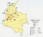 Mapa de Actividad Económica de Colombia