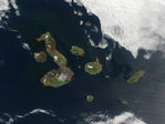 Imagen, Foto Satelite de Dominica