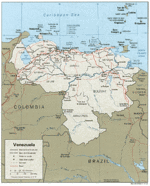 Mapa Político de Venezuela