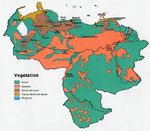 Mapa de Vegetación de Venezuela