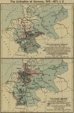 Mapa de Alemania 1815  - 1871